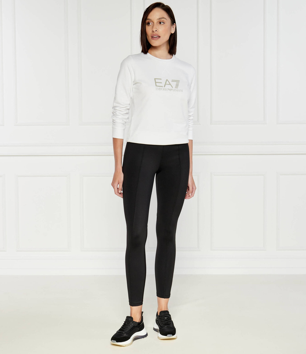 Худи EA7 - белый(8NTM35 TJCQZ)