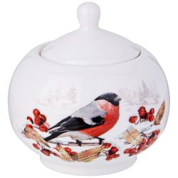 ЧАЙНЫЙ СЕРВИЗ LEFARD "ЛЕСНАЯ СКАЗКА" СНЕГИРИ НА 6 ПЕР. 14 ПР. 930/380/300 МЛ (КОР=2НАБ.)