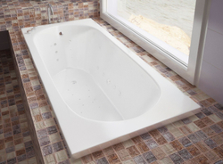 Ванна из литьевого мрамора Эстет Честер 170х75 белая, ФР-00000692