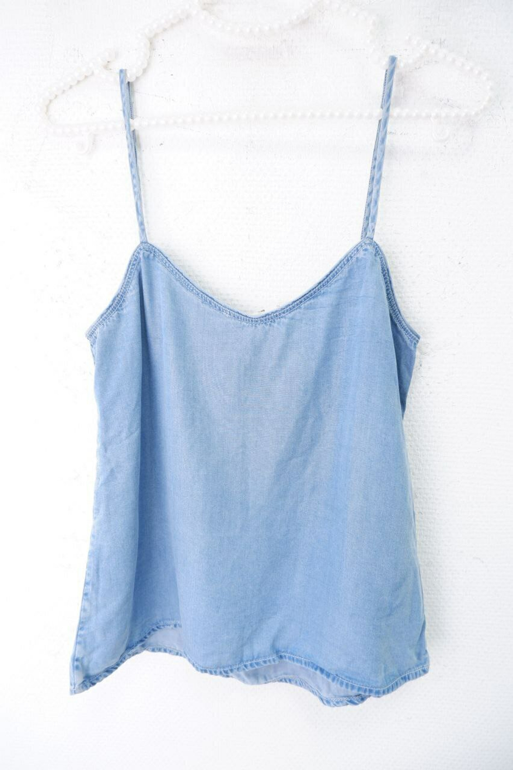 Топ Mango джинсовый 44 размер