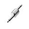 Adam Hall 7882 - адаптер TRS 6.3 mm mono (M) - TRS 6.3 mm mono (M), серебристый, смещённый