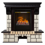 Каминокомплект Real Flame Stone STD AO с очагом Olympic