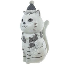 GAEM Фигурка декоративная "Кот", L13 W12 H25 см, 2в.