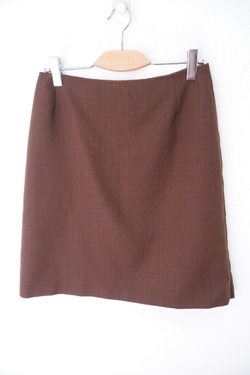 Юбка темно-коричневая 48 размер