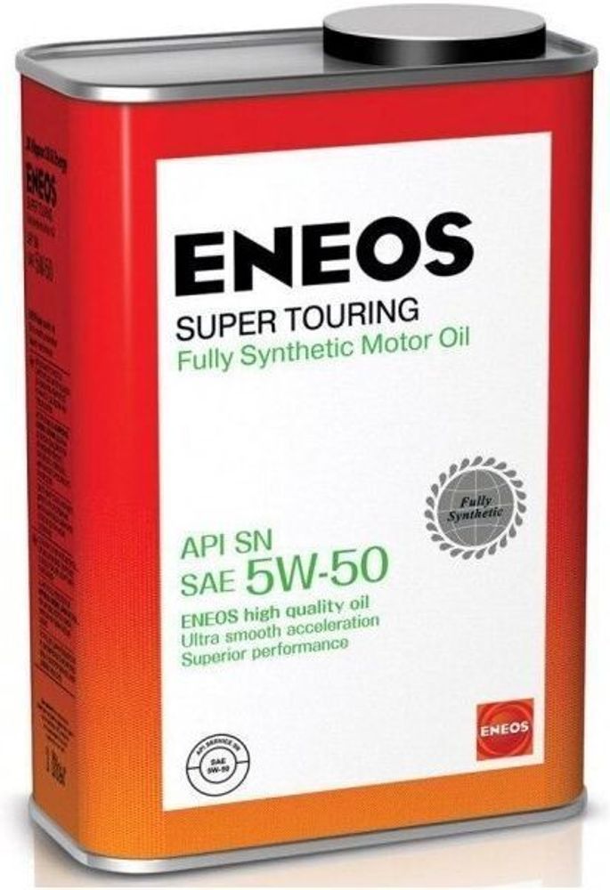 Масло моторное ENEOS Super Touring SN Синтетика 5W-50 1л