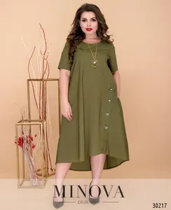 Платье 8606-хаки Minova