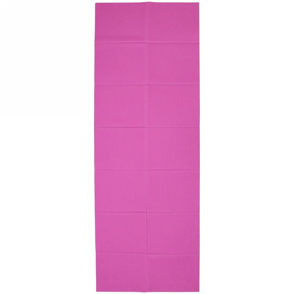 Коврик для йоги складной «Meditation «173**61*0,5 см (PVC), фуксия
