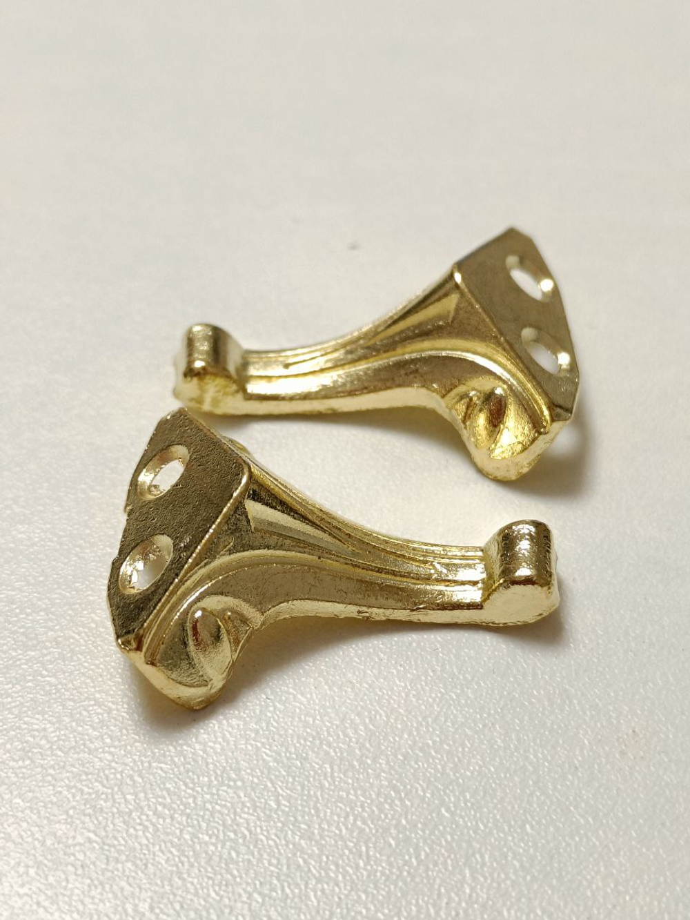 Ножка (уголок) для шкатулки, 4 шт., золото