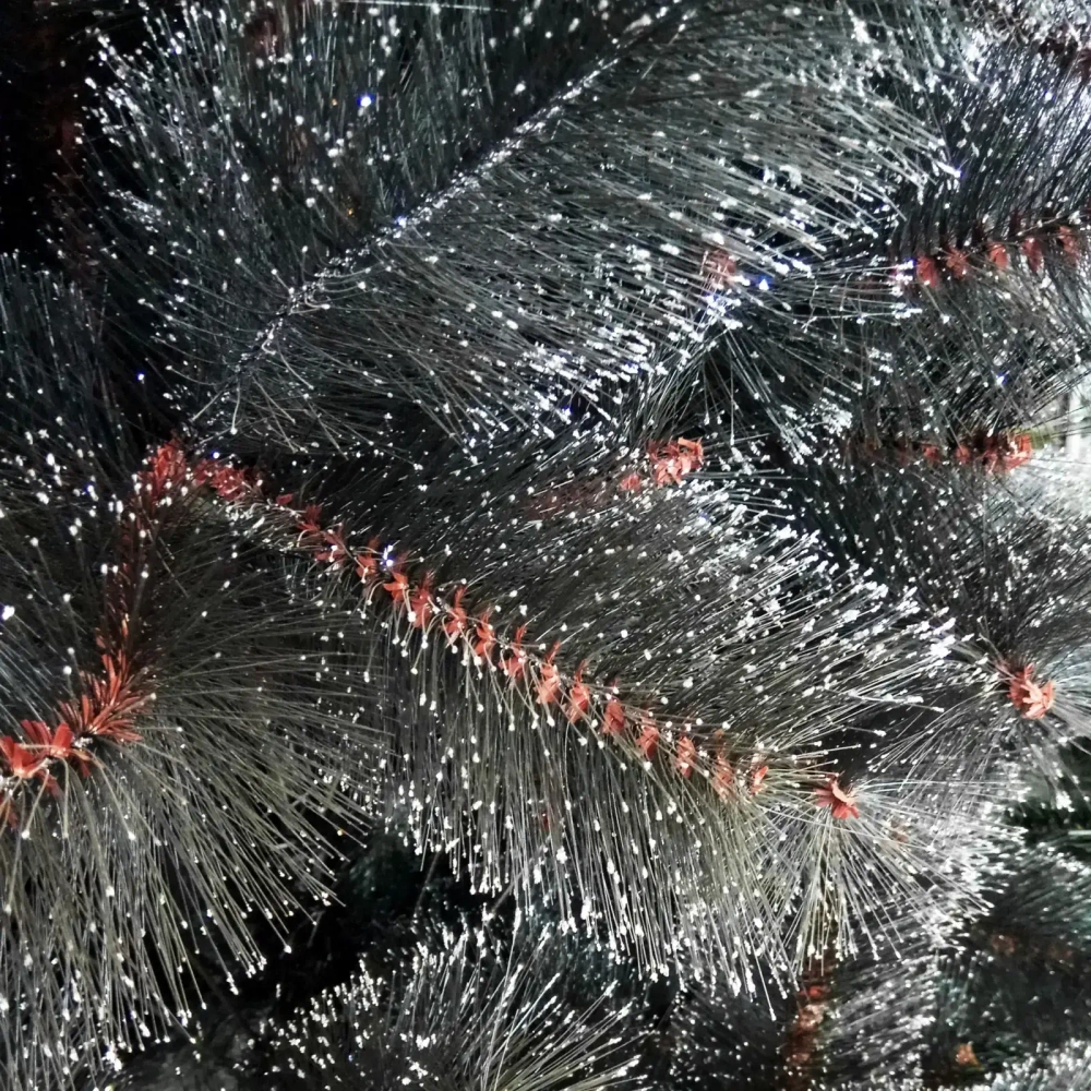 Ёлка «Звездная пыль» 180 см, леска темный иней (289 веток)