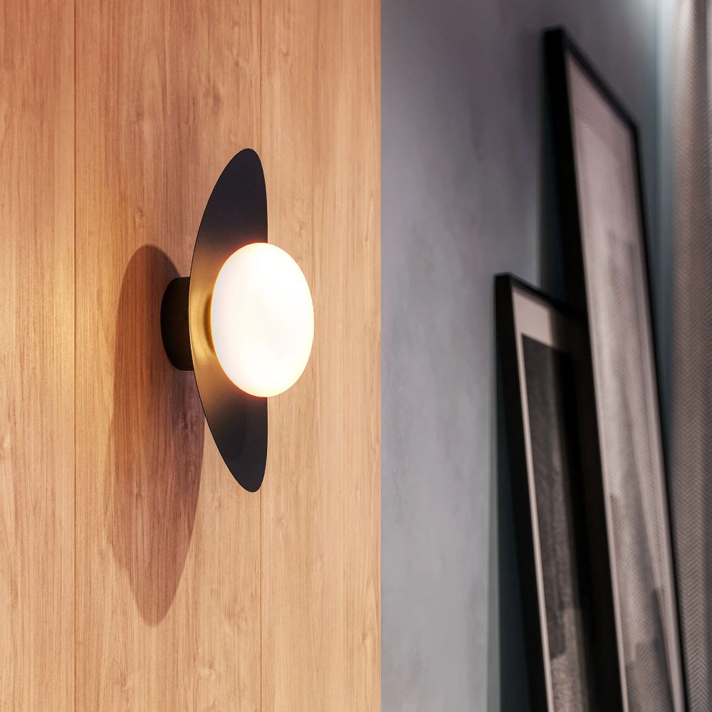 Светильник SP-PERLEN-WALL-L350-6W Warm3200-MIX (BK, 150 deg, 230V, TOUCH-DIM) (Arlight, IP20 Металл, 5 лет) 057588