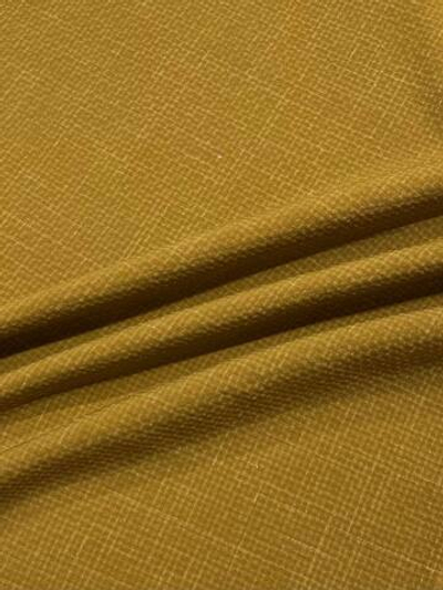 Шерсть с эластаном сирсакер Albini горчичная