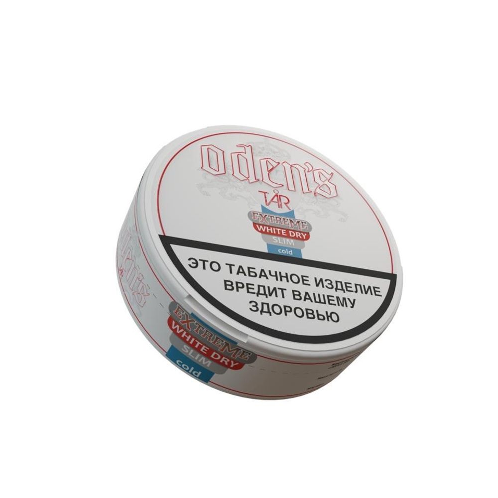 Жевательный табак ODEN&#39;S TAR White Dry Slim, 13 гр (м)