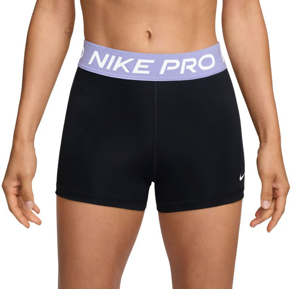Женские Шорты теннисные Nike Pro 365 3in - черный