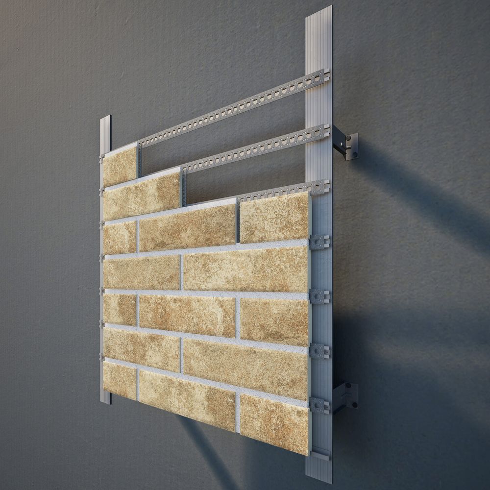 BestPoint Exclusive, Hard Stone, 245x65x12 - Клинкерная плитка для вентфасада/НВФ