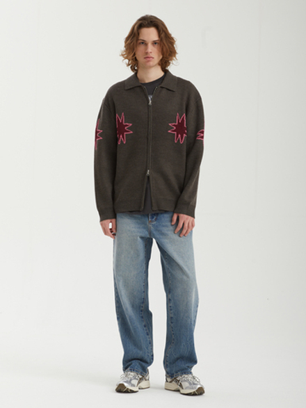 Мужской Свитер-поло Kiki Zip