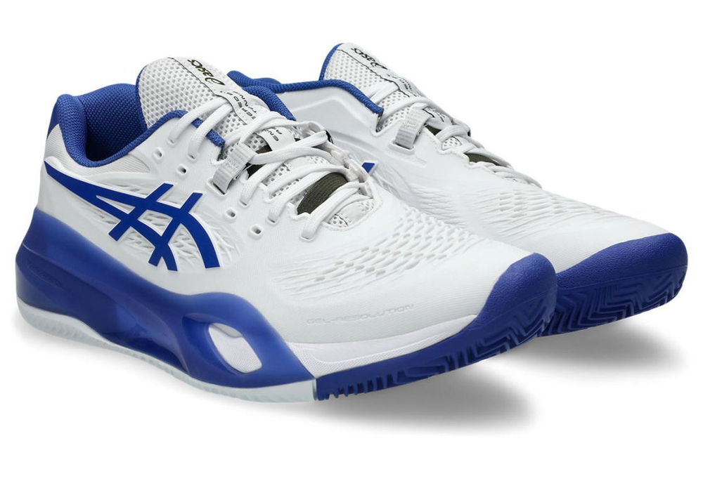 Теннисные кроссовки Asics Gel-Resolution X Clay - white/dark cobalt