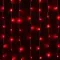 Светодиодный занавес Роса 1.6*1.6 м., 256 красных LED ламп, прозрачный провод, Beauty Led (Curtain 256-10-R)