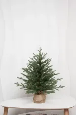 Настольная елка искусственная "Петроградская" (литая хвоя) высота 60 см / 90 см
