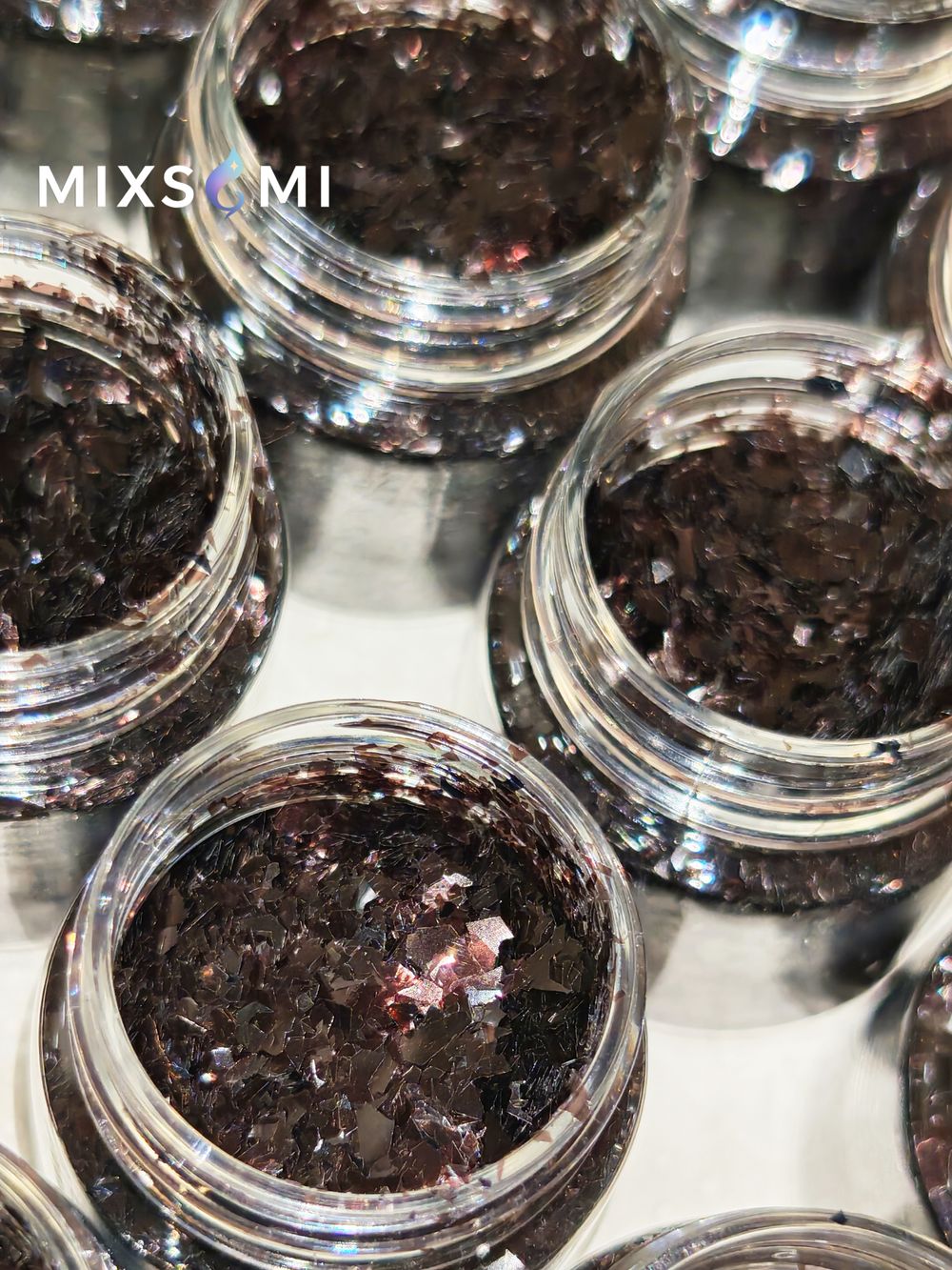 Хлопья - слюда 88303 Шоколадный прозрачный глянец - для литья изделий и творчества