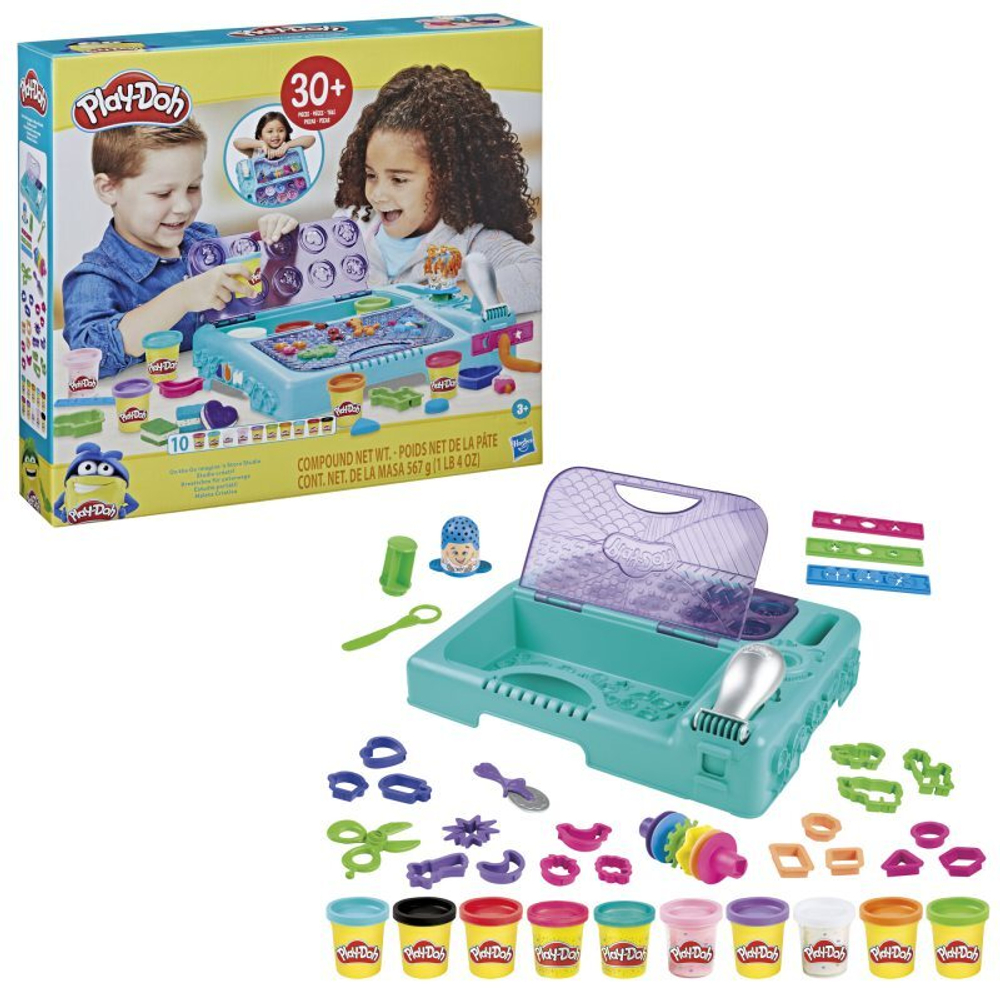 HASBRO Пластилин PLAY-DOH Super Workshop Большой набор F3638