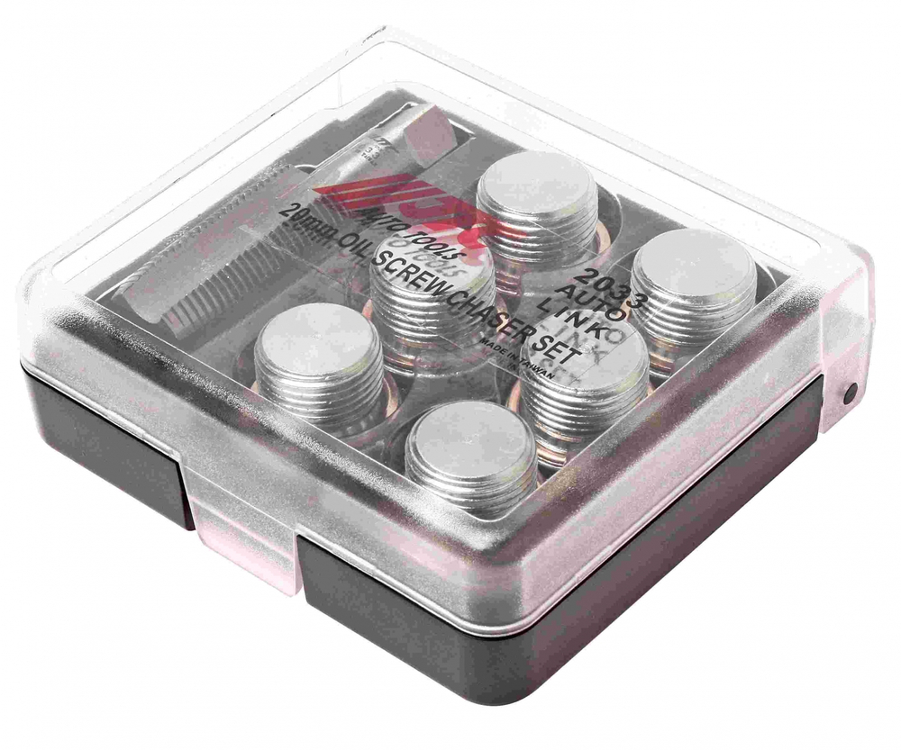 НАБОР JTC-2033 для ремонта маслосливных отверстий 20мм (в боксе)