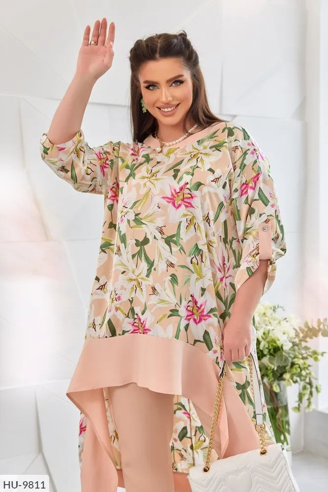 Костюм HU-9809 Фабрика Моды