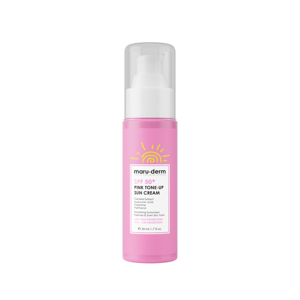Maruderm, Крем солнцезащитный SPF 50+ Pink Tone-Up Sun Cream, 50 мл, шт