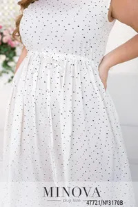 Платье 3170B-кремовый Minova