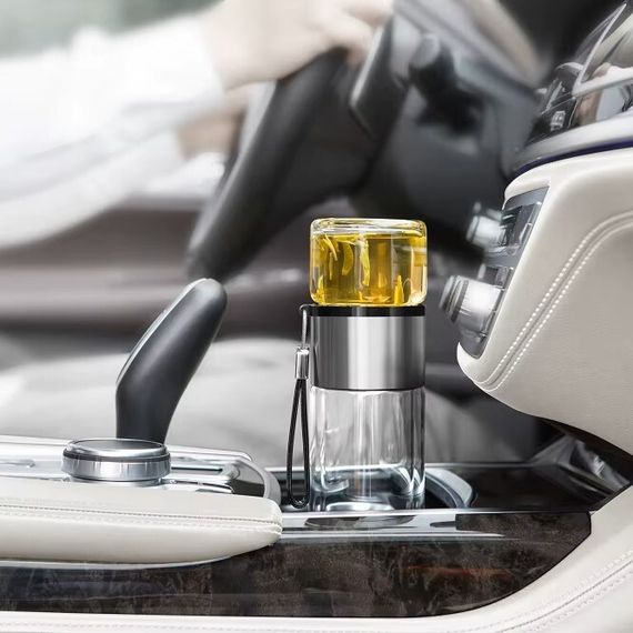 Заварочная бутылка Sama Doyo C-007, двойное стекло, 238 мл