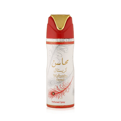 Lattafa Mahasin Crystal Deodorant VAPO 200 ml (woman)