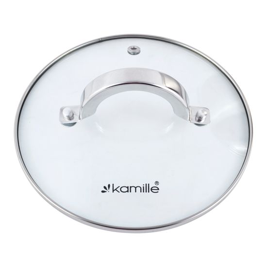 Набор посуды 8 предметов из нержавеющей стали Kamille КМ-5632S (ковш 1,8 л; кастрюли 2,5 л; 3,8 л; 5,8 л)