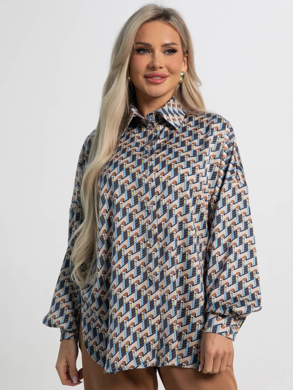 Блуза На пульсе моды (мультиколор) Б15417-1М LT Collection