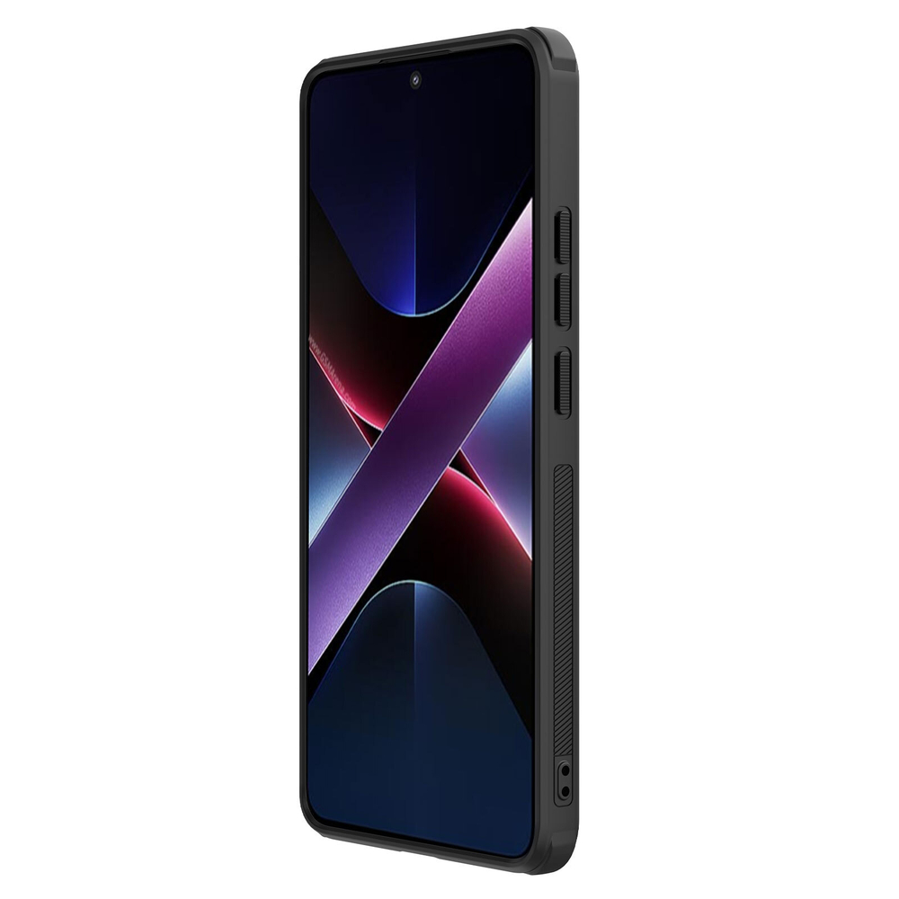 Усиленный защитный чехол от Nillkin для Xiaomi Poco X7 Pro, серия Super Frosted Shield Pro