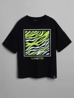 Летний костюм для девочки с леггинсами