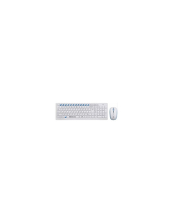 Defender Клавиатура + мышь Skyline 895  Nano W White USB [45895] {2.4ГГц, беспроводная}