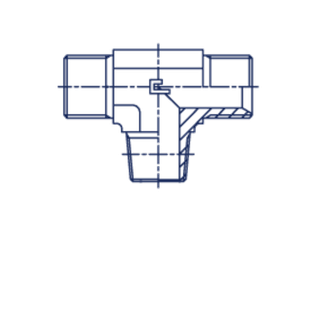 Штуцер FTC BSP 3/4 - NPT 3/4