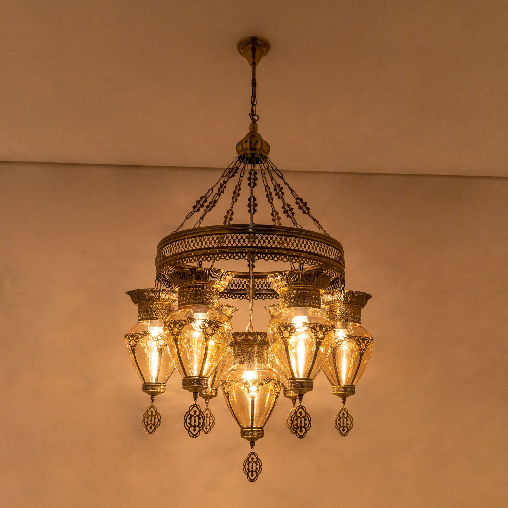 Citilux Каир CL419263 Люстра подвесная Бронза