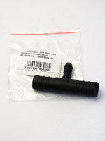 Соединитель для шлангов тройной T-образный d=18-10-18 - пластик