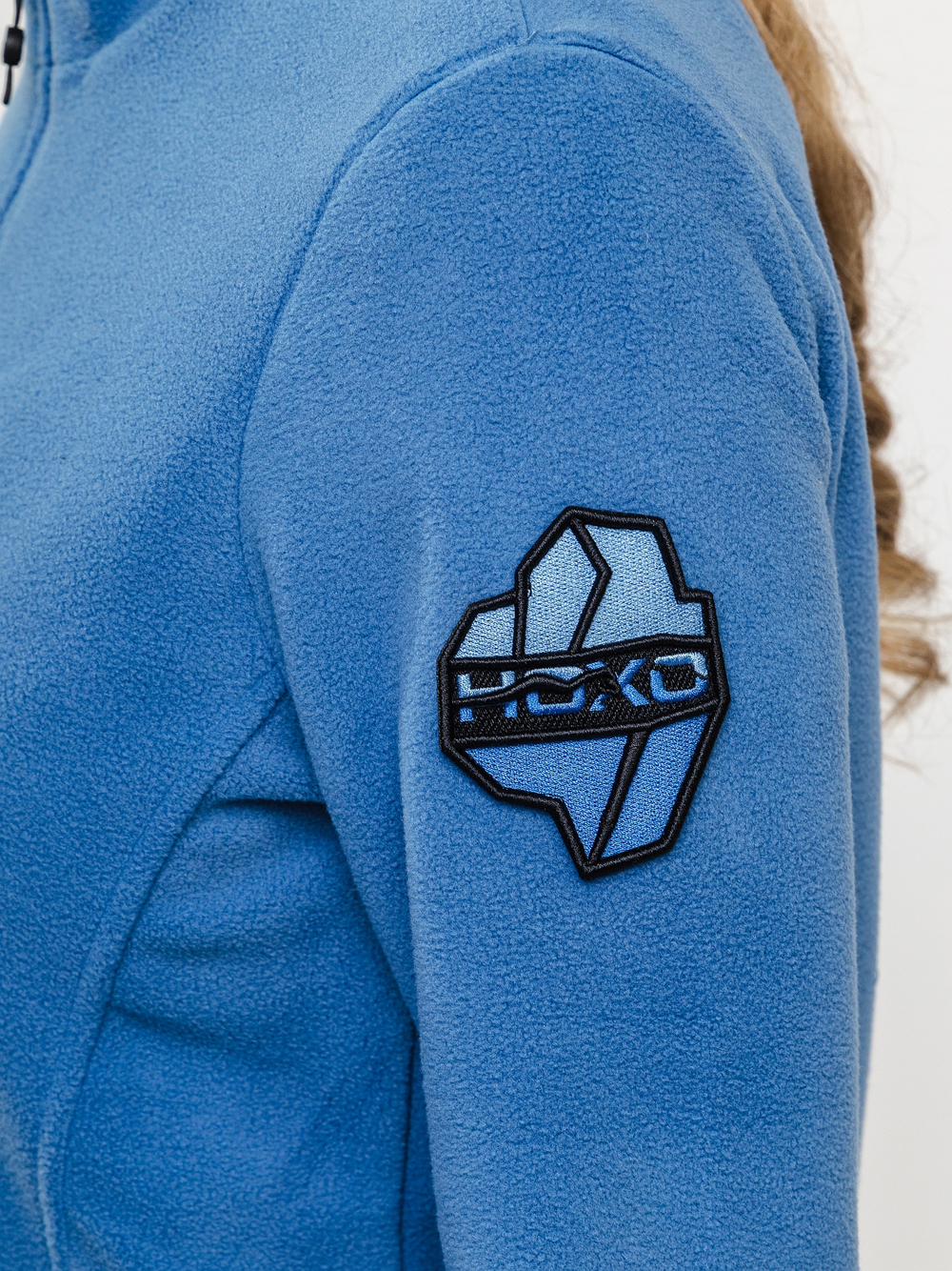 Кофта "НОХО" флисовая женская, цвет "Полуночная синева"