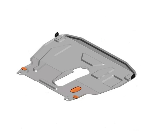 Защита ALFeco картера двигателя и кпп для Zaz Vida 2012-2014 V-1,5 (сталь 2 мм) арт.ALF4601st