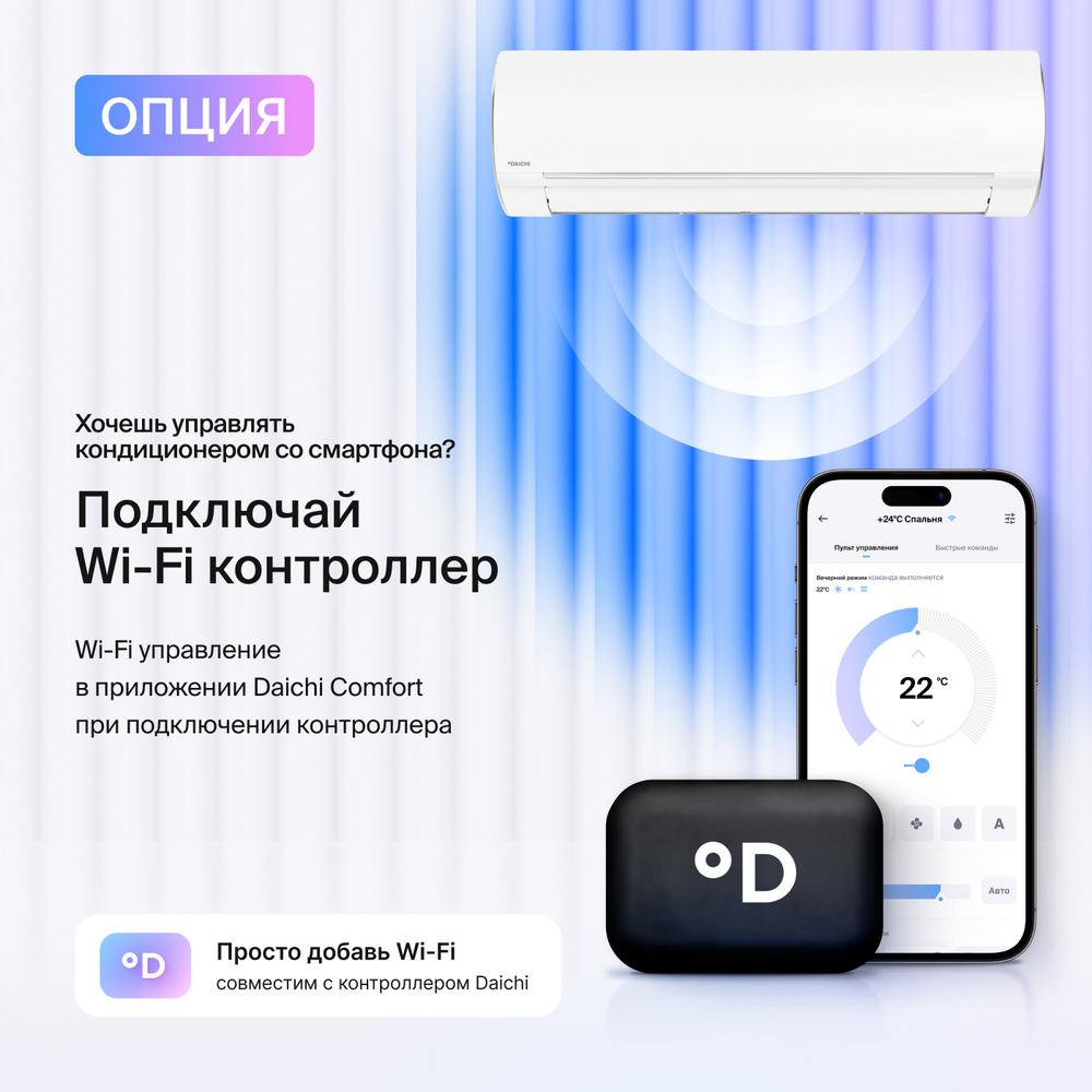 Сплит-система (тепловой насос) Daichi EVOLUTION Full DC Inverter