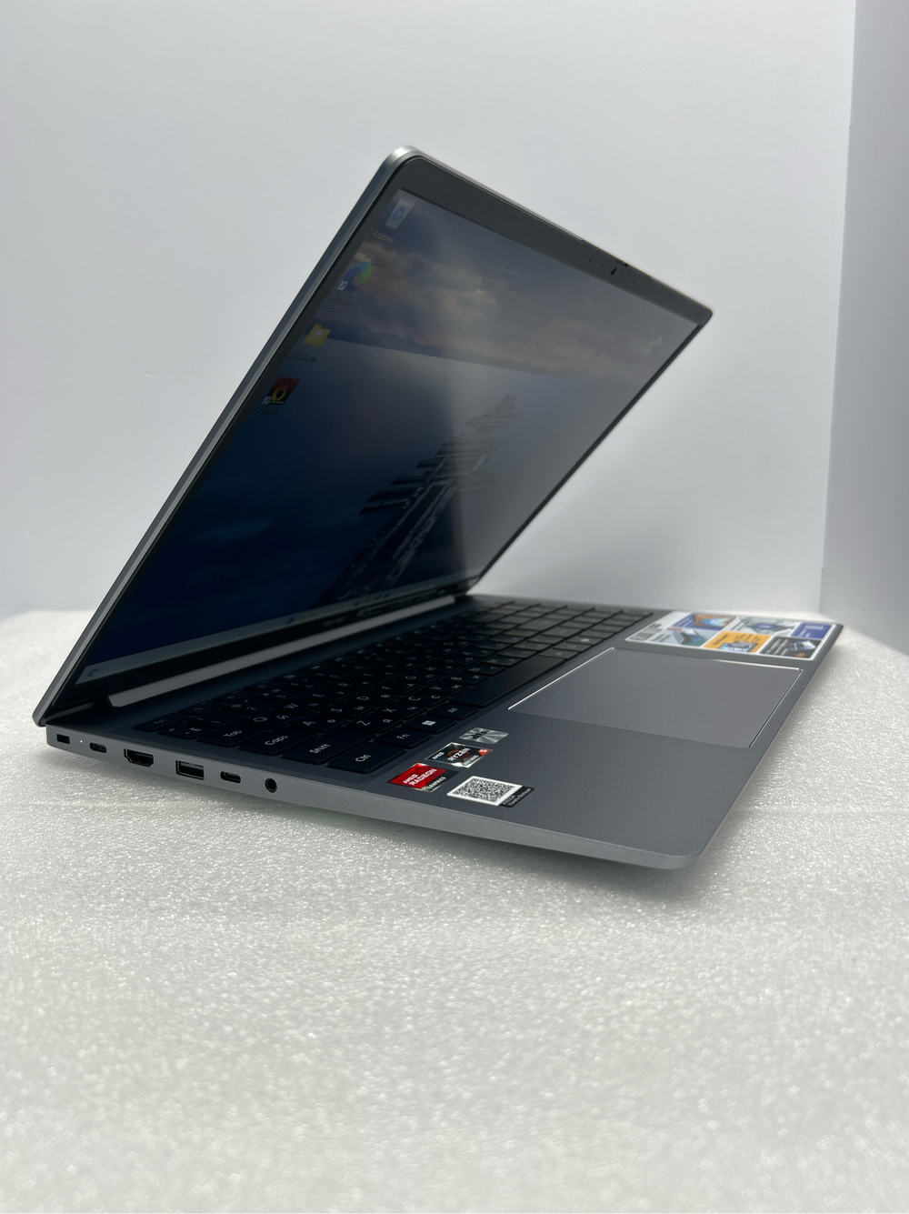 Ноутбук Tecno MegaBook K16SDA 16"/AMD Ryzen 5 5500U/RAM 16GB/SSD 512GB/AMD Radeon Graphics/1920x1080/IPS/Windows 11/Подсветка - кл:нет/Cерый космос. Состояние: B1