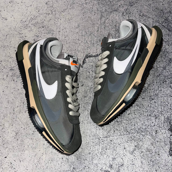 Кроссовки Sacai x Nike Cortez green/white