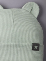 Шапка детская с ушками на осень