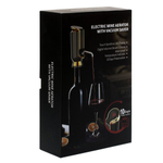 Электронный Винный Аэратор с Вакуумником (чёрно-серый металлик)