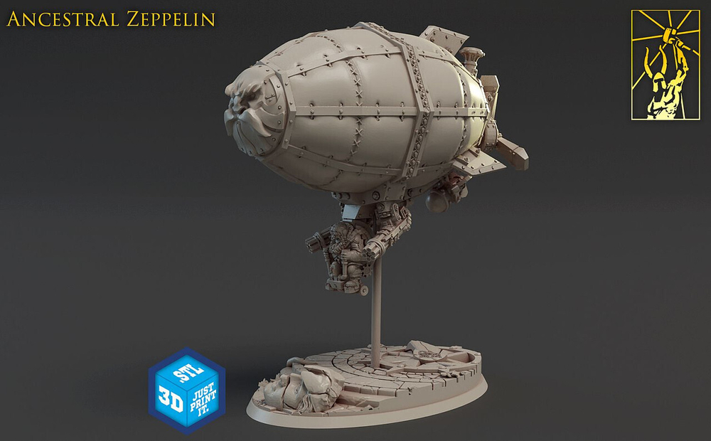 Grand Alliance Order Kharadron Overlords Grundstok Gunhauler миниатюра для dnd, днд, pathfinder, фентези, Настольная игра, НРИ, Варгейм, РПГ