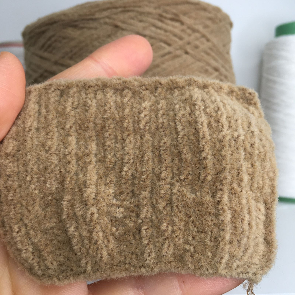 WOOLVERINE Millefili 65% меринос, 17% хлопок, 18% п/а 200м/100 гр col.134019 «Camel»