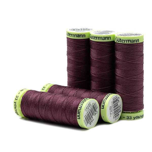 Нитки отделочные Gutermann Top Stitch 30 (30 метров), 5 кат. | 259 т.сиренево-розовый