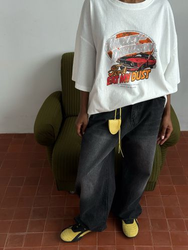 Белая хлопковая футболка Harley Davidson