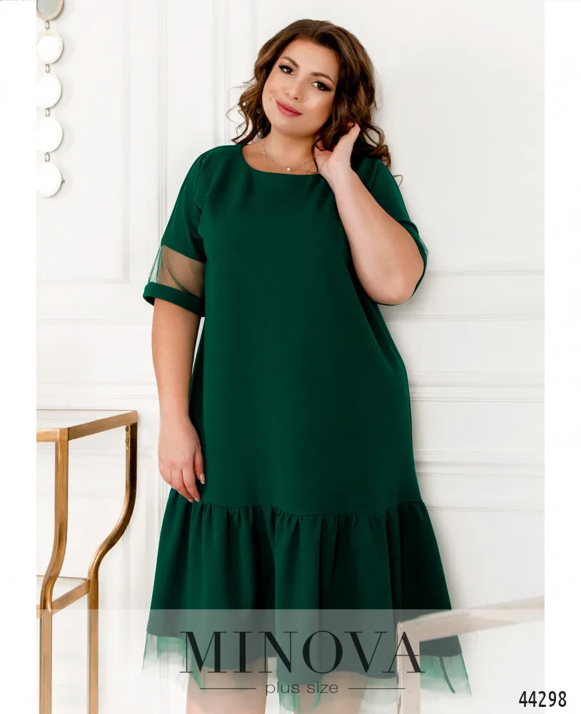 Платье 182-зеленый Minova